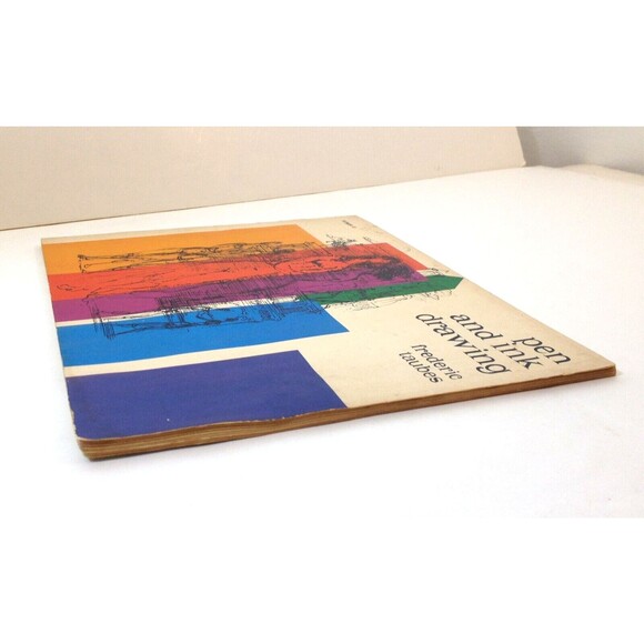 Vintage Pen and Ink Drawings by Frederic Taubes First Edition 1962 Pitman 41 - Picture 4 of 7